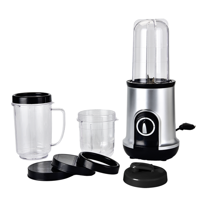 Fekete mini turmixgép 1,0L/0,75L turmixgép edényben