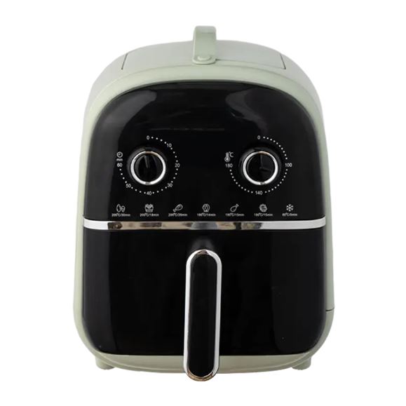 Dupla-knob mechanikus vezérlés Visual Square Air Fryer: Az egyszerű működés és az egészséges főzés tökéletes kombinációja